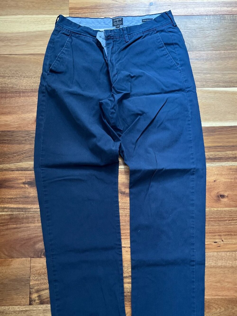 J.Crew The Sutton Summerweight Chino Navy Blue Cotton pants